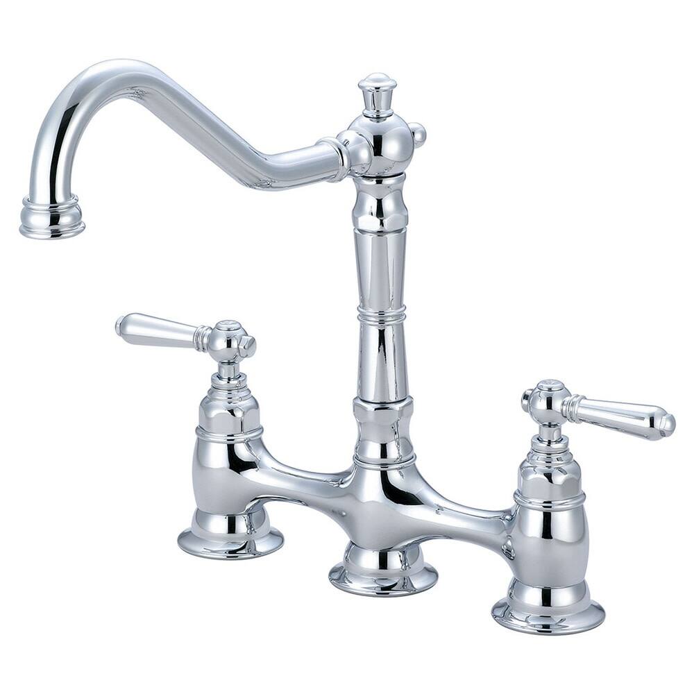 Pioneer Faucets Americana 1.5 GPM Bridge Kitchen Faucet with 8-11/16"