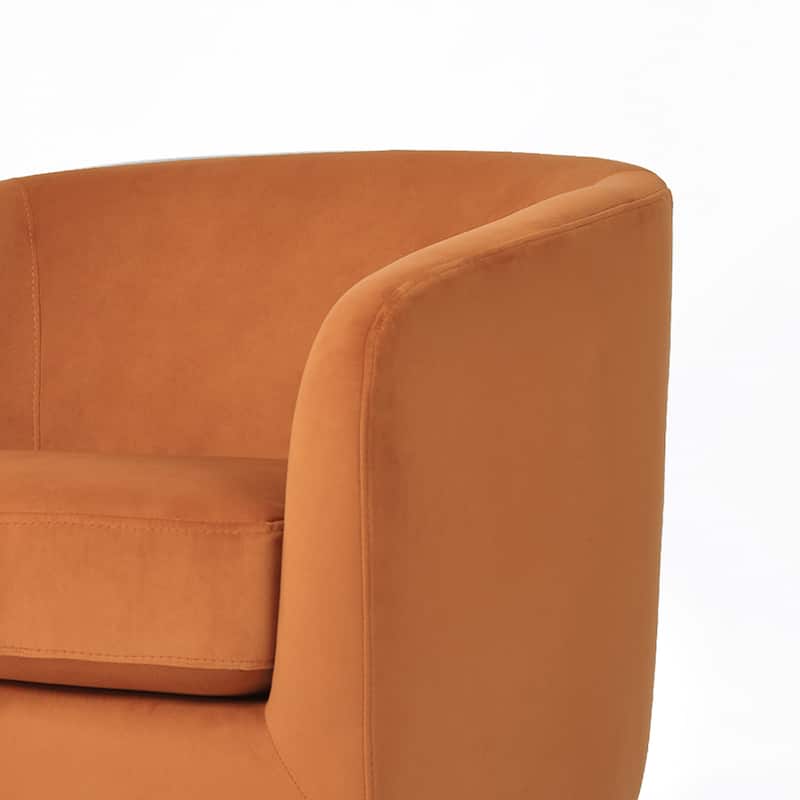 2 Set Modern Upholstered Swivel 360 Degree Accent Chair