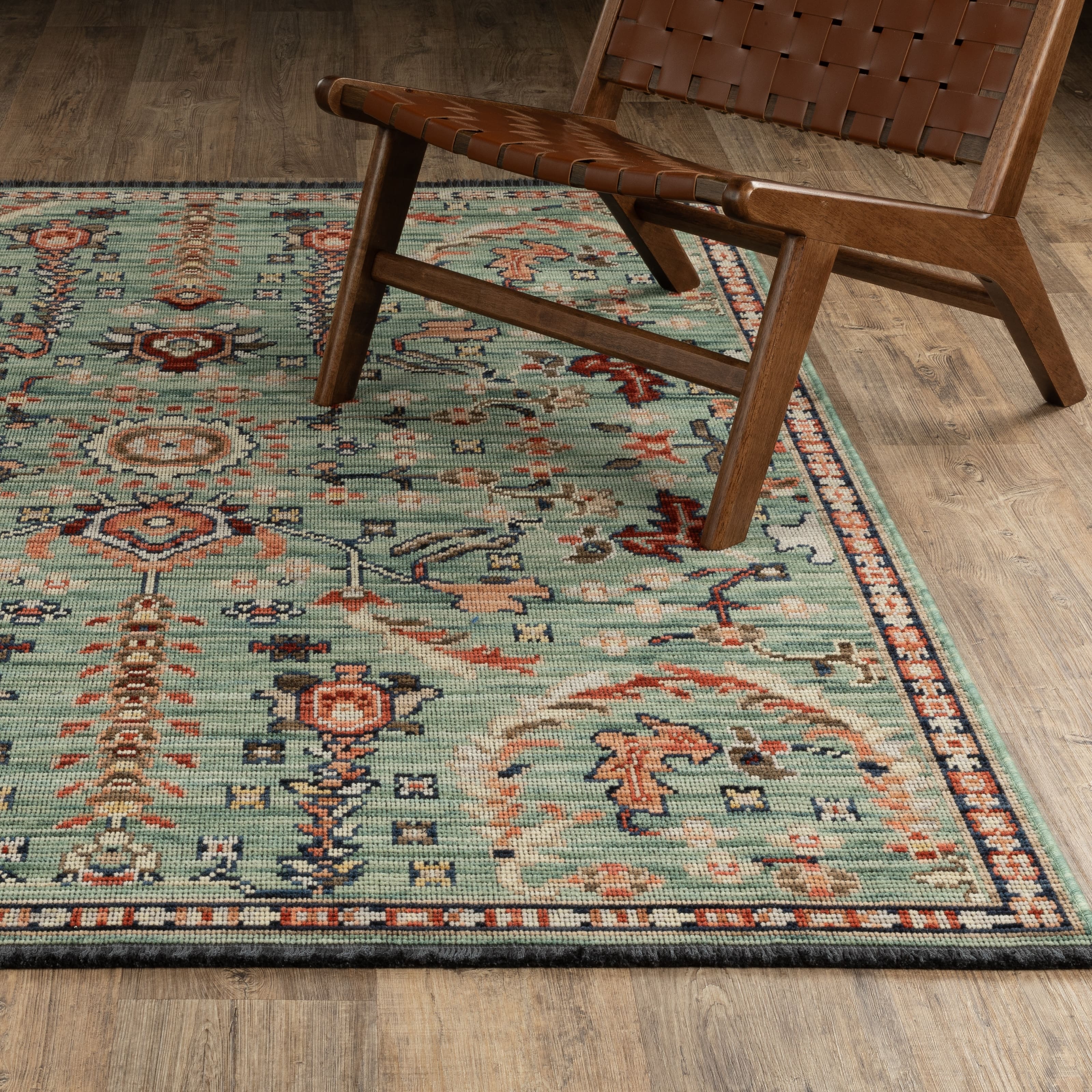 Option Teal / Rust