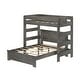 preview thumbnail 9 of 10, Max and Lily Farmhouse Twin over Queen L Shaped Bunk Bed