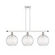 preview thumbnail 20 of 21, Innovations Lighting Athens Water Glass 3 Light 37" Stem Hung Island Light