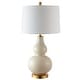 preview thumbnail 13 of 16, SAFAVIEH Lighting Karlen Gourd Table Lamp (Set of 2) - 15x15x28.5