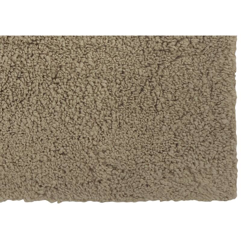Better Trends Bath Rug 100% Micro Polyester Tufted Anti-Skid Latex Backing Bathroom Rugs for Shower, Sink Bath Mats Micro Plush