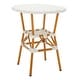 preview thumbnail 46 of 46, SAFAVIEH Outdoor Patio Furniture California Bistro Table (Fully Assembled)