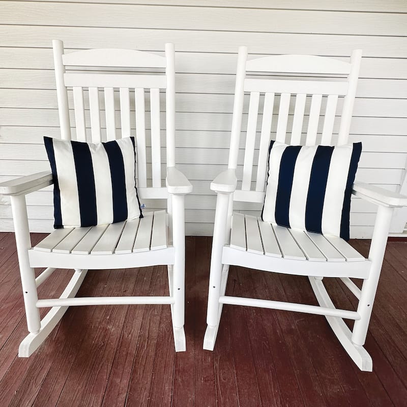 Island Retreat All-Weather Outdoor Throw Pillows (Set of 2)
