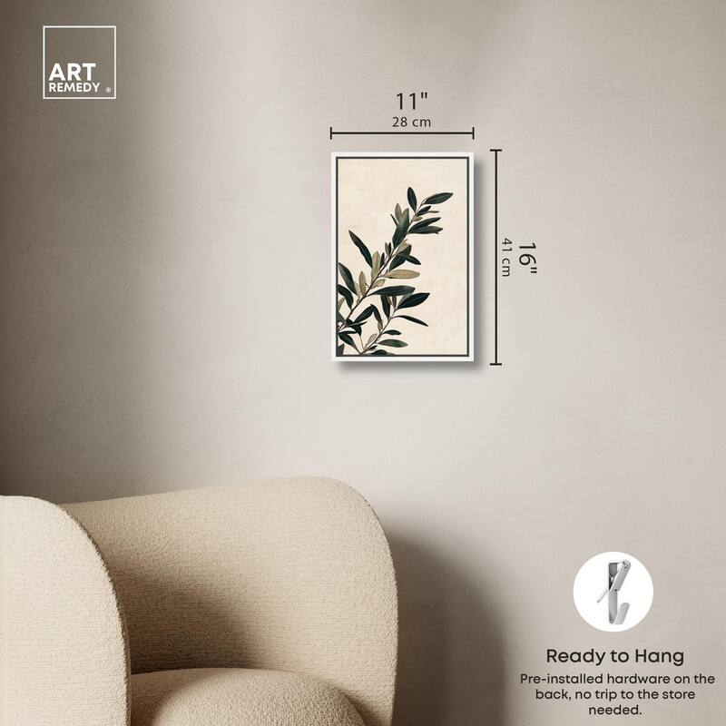 Verdant Virtue I Canvas by Art Remedy