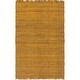 preview thumbnail 22 of 23, Hand-Woven Montana Solid Jute Rug 2' x 3' - Yellow