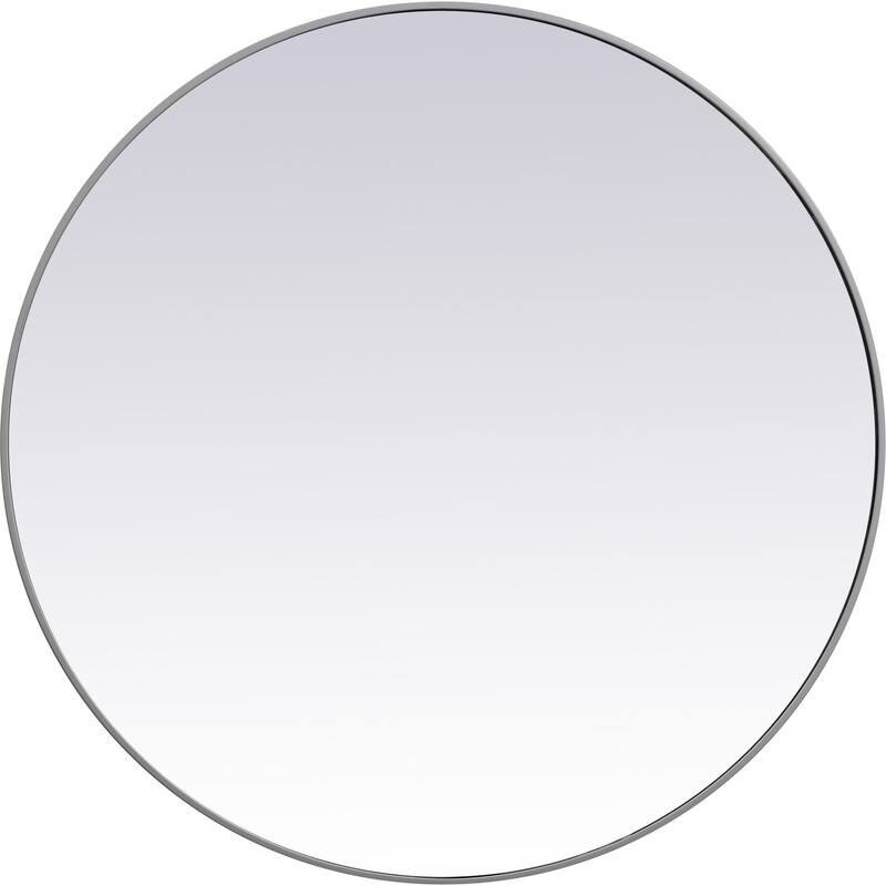 Elegant Lighting Eternity 45" Diameter Circular Beveled Metal Framed