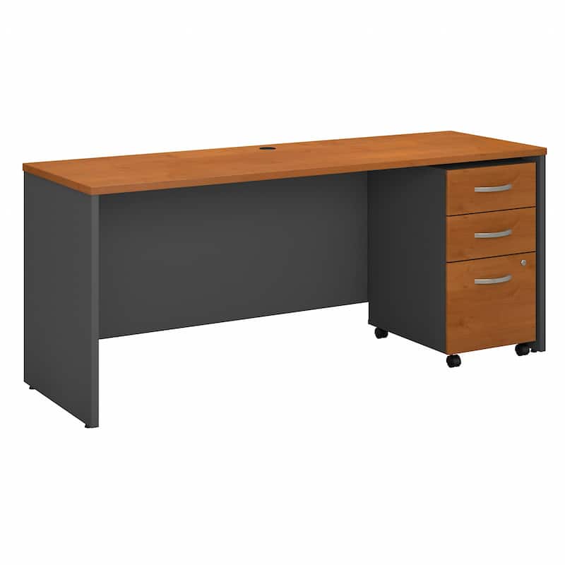 Series C 72W x 24D Office Desk with Drawers by Bush Business Furniture