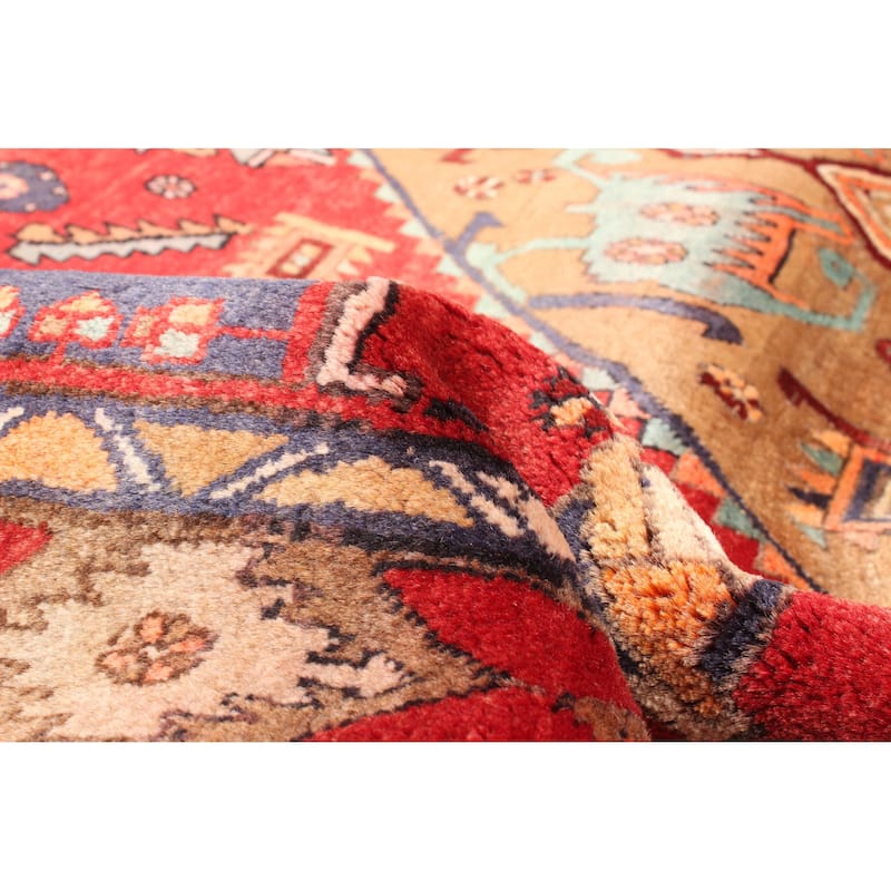 ECARPETGALLERY Hand-knotted Konya Anatolian Red Wool Rug - 5'1 x 6'8