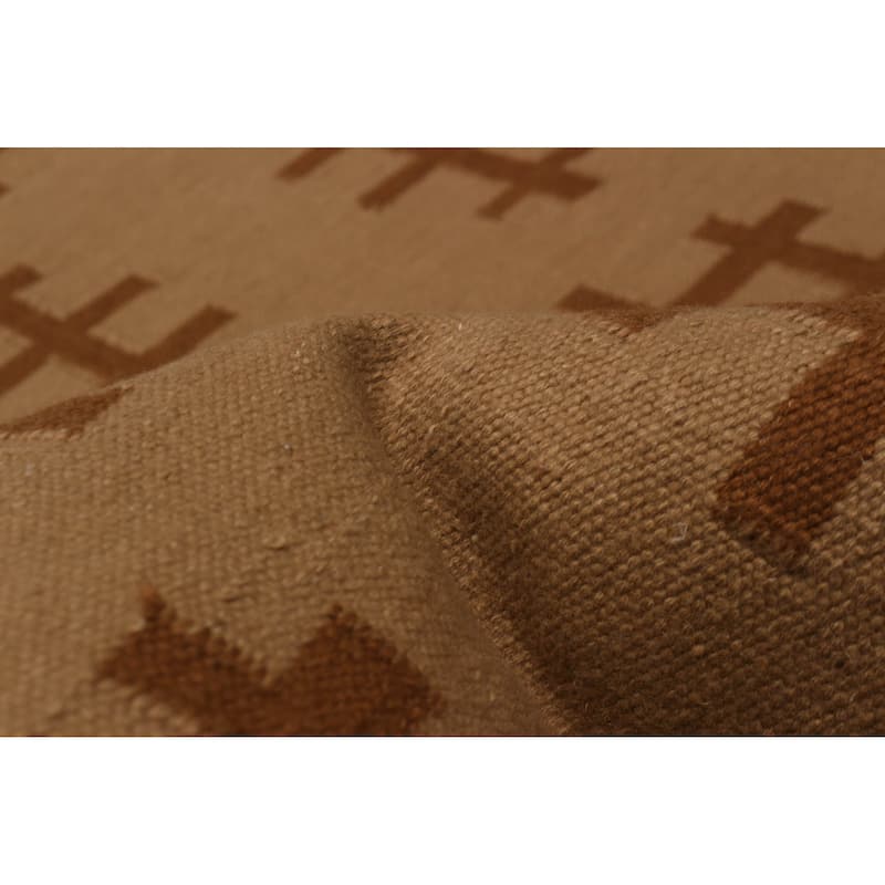 Ankara FW Brown Kilim 5'2" x 8'0" - 5'2 x 8'0