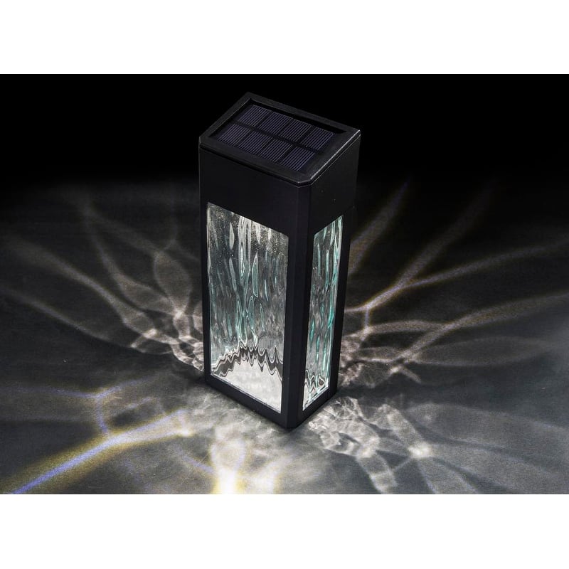 Classy Caps Black Aluminum Lancaster Deck & Wall Light (Set of 4)