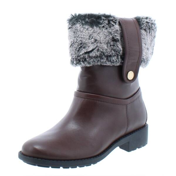 Shop Cole Haan Womens Breene Casual Boots Leather Waterproof