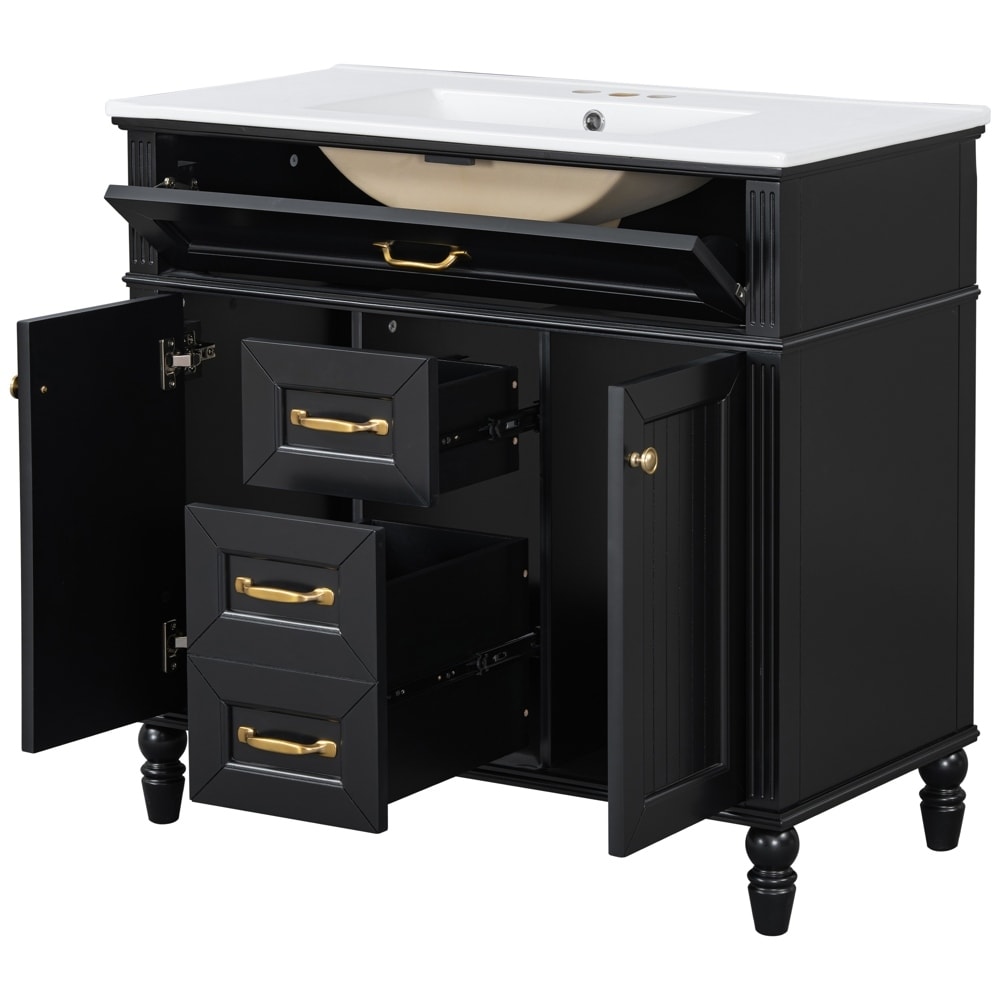 Bathroom Vanity with Sink Combo