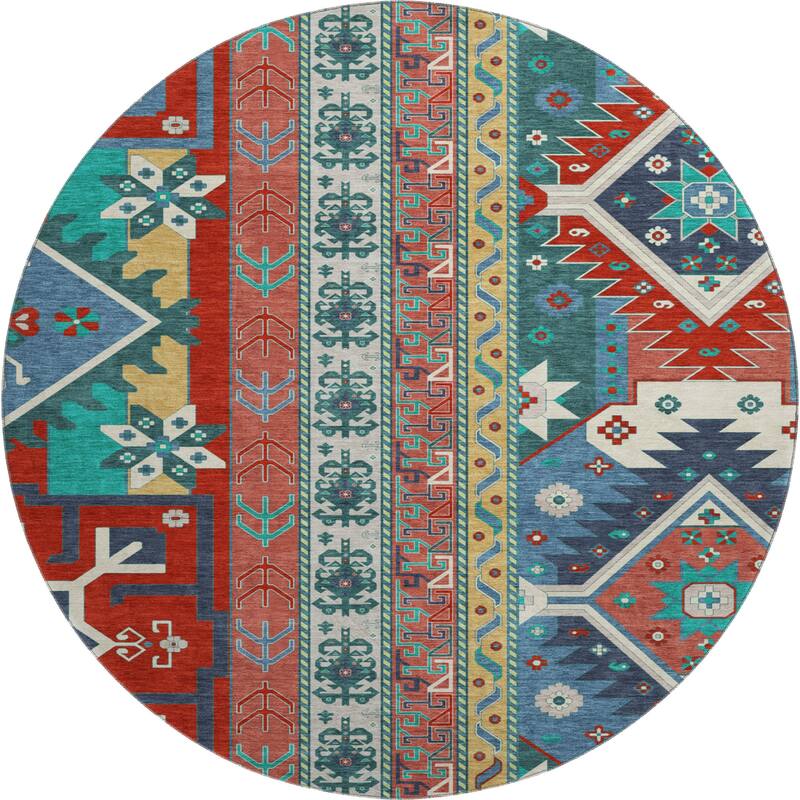 Premium Washable Super Soft Boho Global Aniston Mayfield Rug