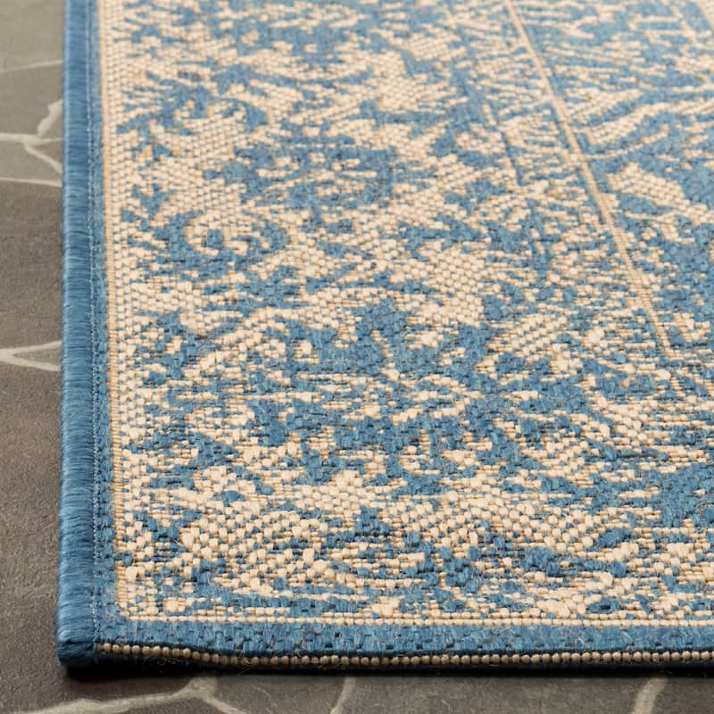 SAFAVIEH Linden Rick Indoor/ Outdoor Waterproof Patio Backyard Rug