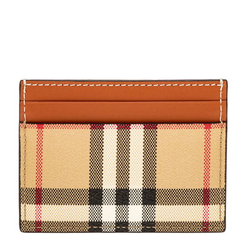 Burberry Check Card Case