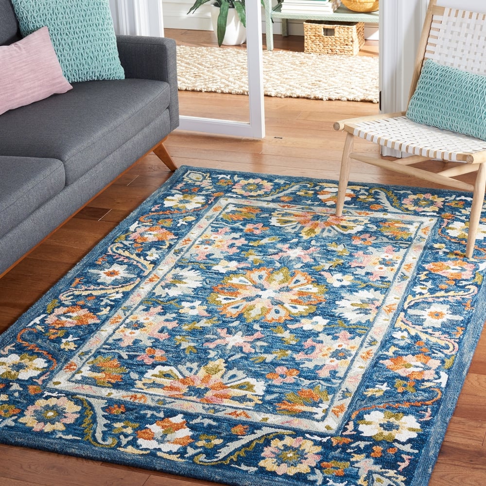 SAFAVIEH Handmade Aspen Sanije Boho Wool Rug