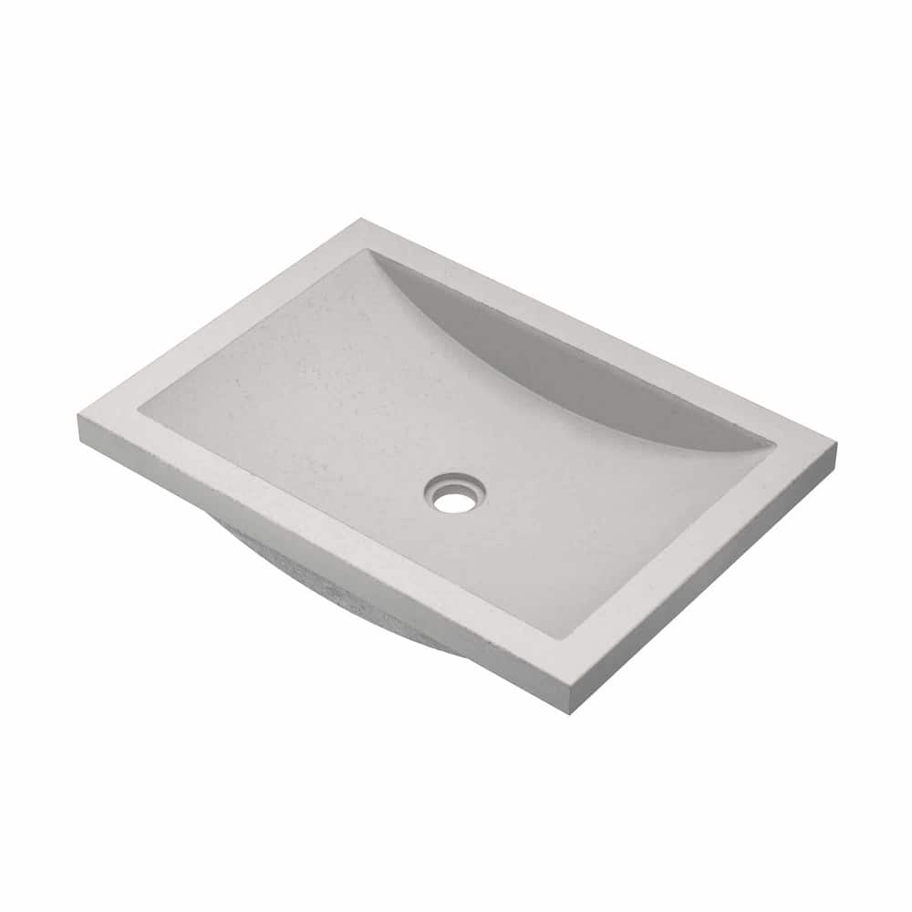 Cabrillo 21-inch NativeStone Undermount Bathroom Sink - 20.75" x 14.75" x 5"