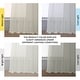 preview thumbnail 11 of 10, Exclusive Fabrics Montpellier Striped Linen Sheer Curtain (1 Panel)