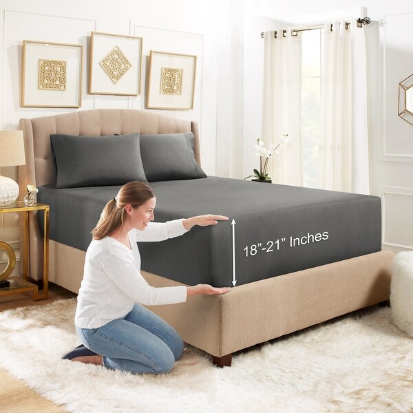 Deep pocket fitted sheets hotsell