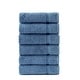 preview thumbnail 29 of 39, Royal Turkish Cotton Hand Towels - Hotel Collection Towel Set of 6 Blue