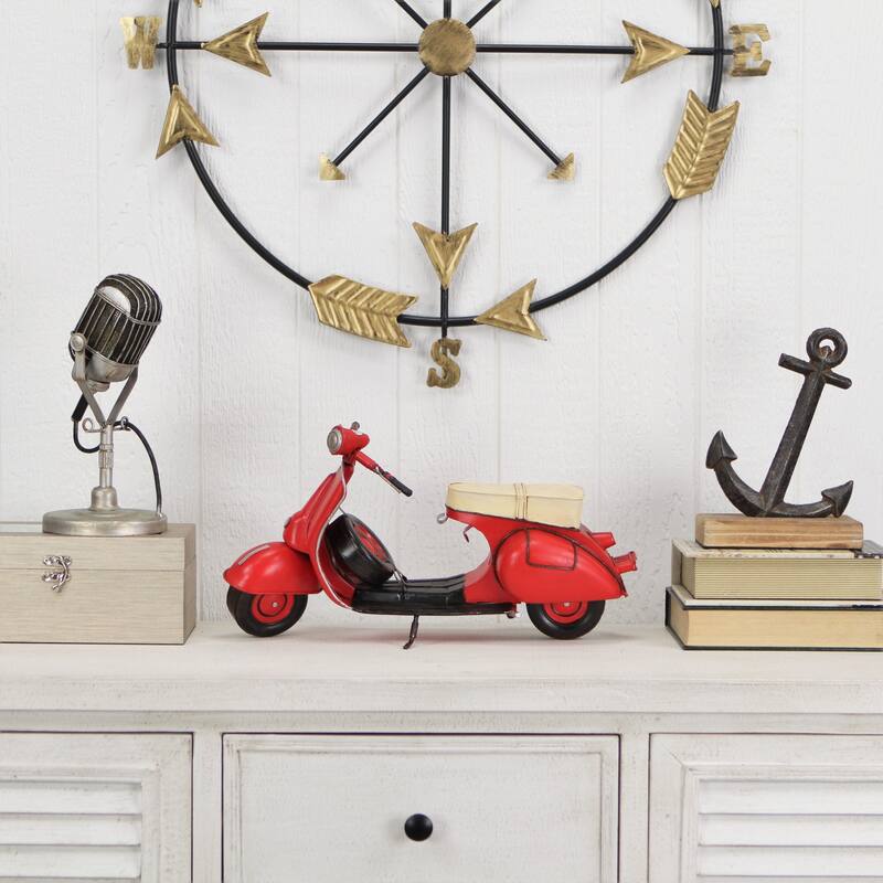 Red Metal 1959 Scooter Model