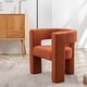 preview thumbnail 28 of 74, 28" Wide Boucle Upholstered Square Armchair