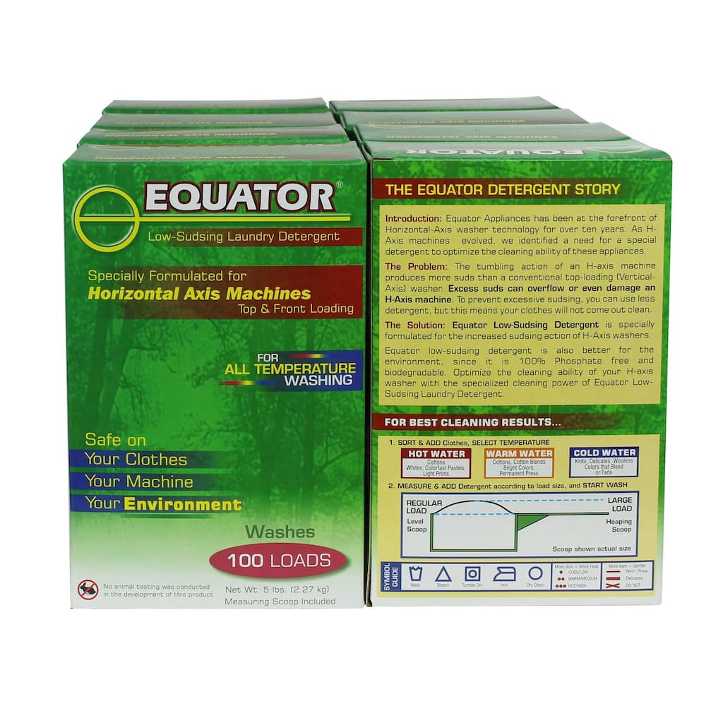 High Efficiency Lo-Suds 5-pound Detergent (Pack of 8)