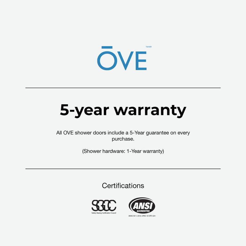 Ove Decors 15SGP-PASA43 Pasadena 72" High x 43-3/8" Wide Pivot