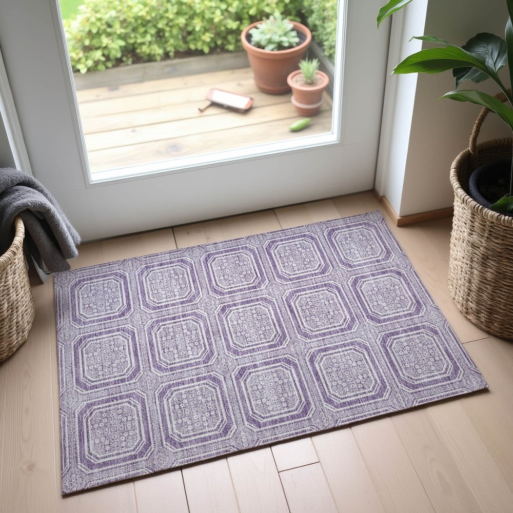 Premium Washable Super Soft Classic Panel Mayfield Rug