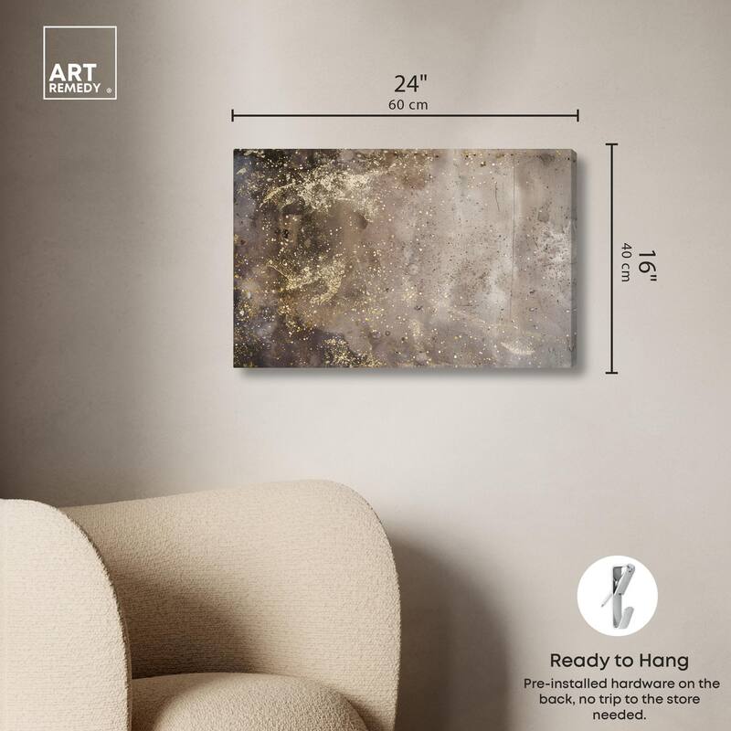Galactic Traces Canvas by Art Remedy, Gallery Wrapped