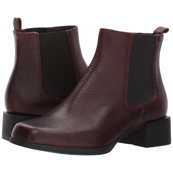 square toe chelsea boots womens