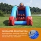 preview thumbnail 4 of 3, JumpOrange Knock IT Off Archery Target Game Inflatable with Air Blower, Commercial Grade, 15oz PVC Vinyl, 90 LBS, Outdoor Play