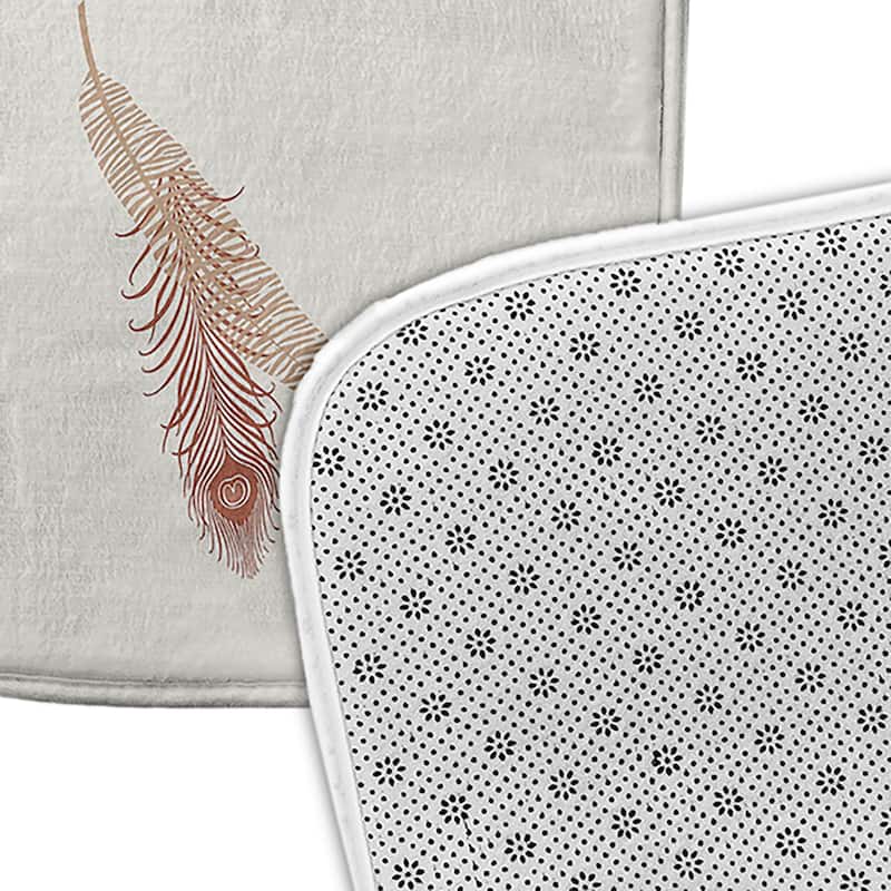Feather Stripe Bathmat