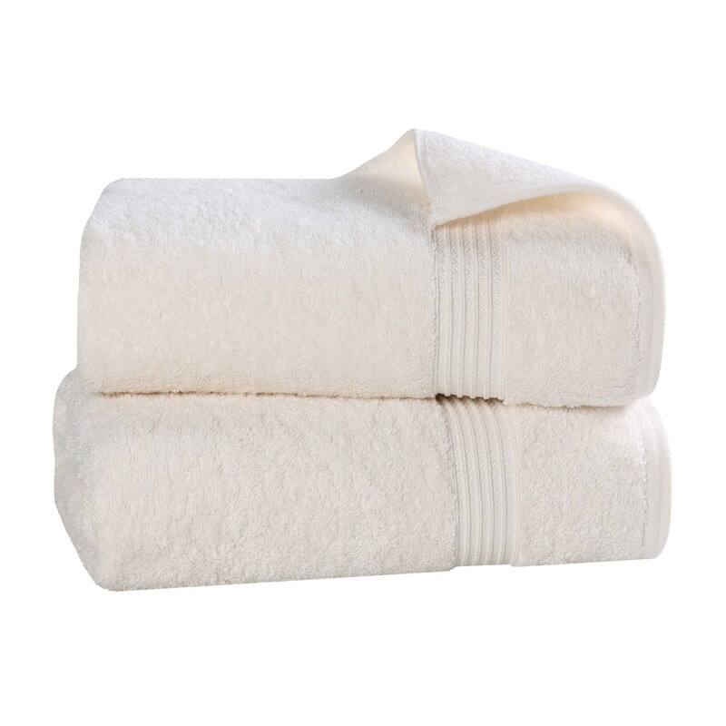 Superior Heritage Egyptian Cotton Absorbent Bath Sheet Set of 2