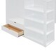 preview thumbnail 78 of 78, Space-Saving Loft Bed with Desk, Wardrobes, 4 Drawers and 4 Shelves