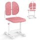 preview thumbnail 3 of 28, Costway Kids Desk Chair with Adaptive Double Backrest, Adjustable - See Details Pink