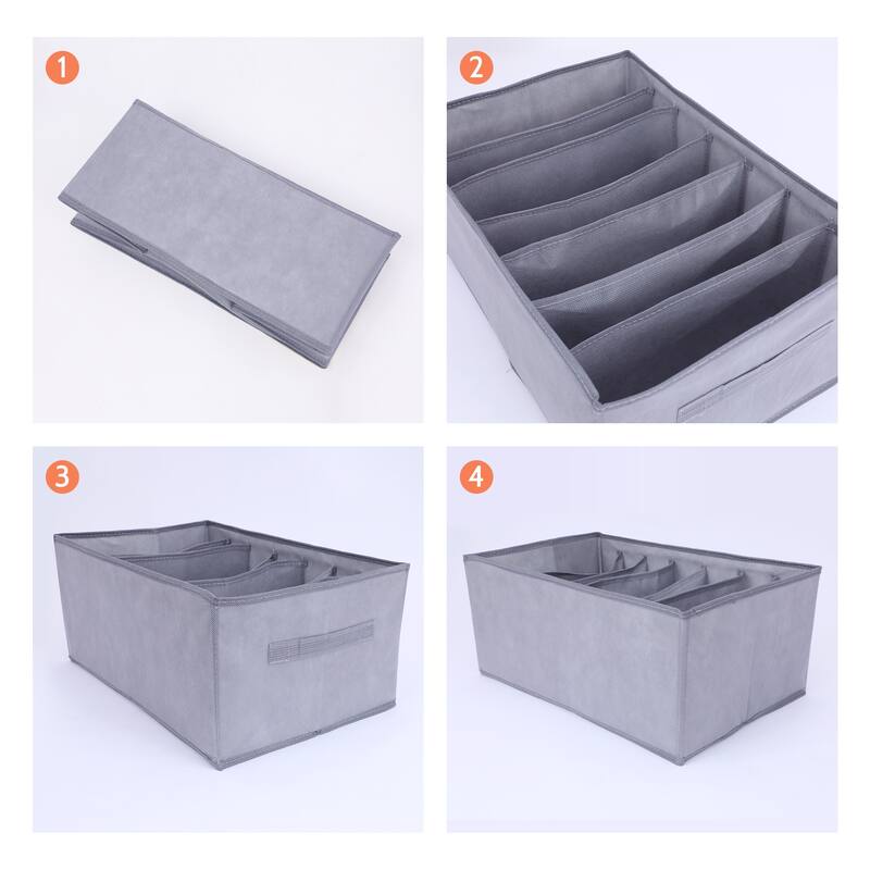 Storage Cube, Fabric Storage Bin with Handles for Shelves Closet, 1 Pcs Collapsible Storage Basket for Organizing Clothes Books