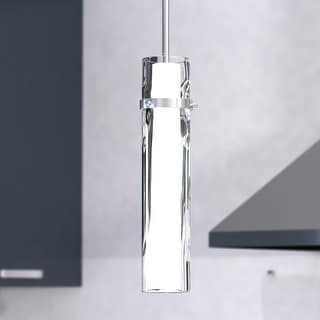 Vilo Contemporary Mini Pendant Ceiling Light White Glass