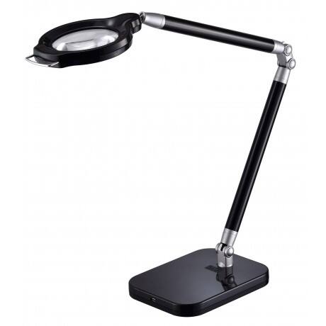 BLACK+DECKER Ultra Reach LED Magnifying Desk Lamp