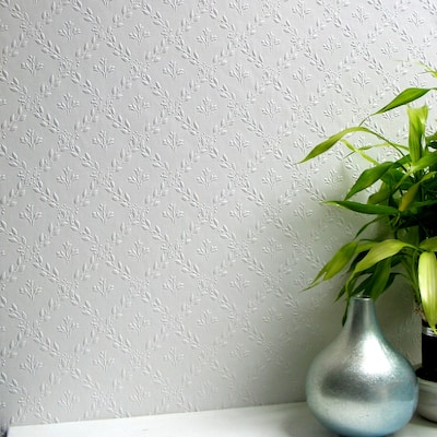 Geometric Colusa Hamnett Paintable Anaglytpa 33' L X 20.5 W Original Wallpaper