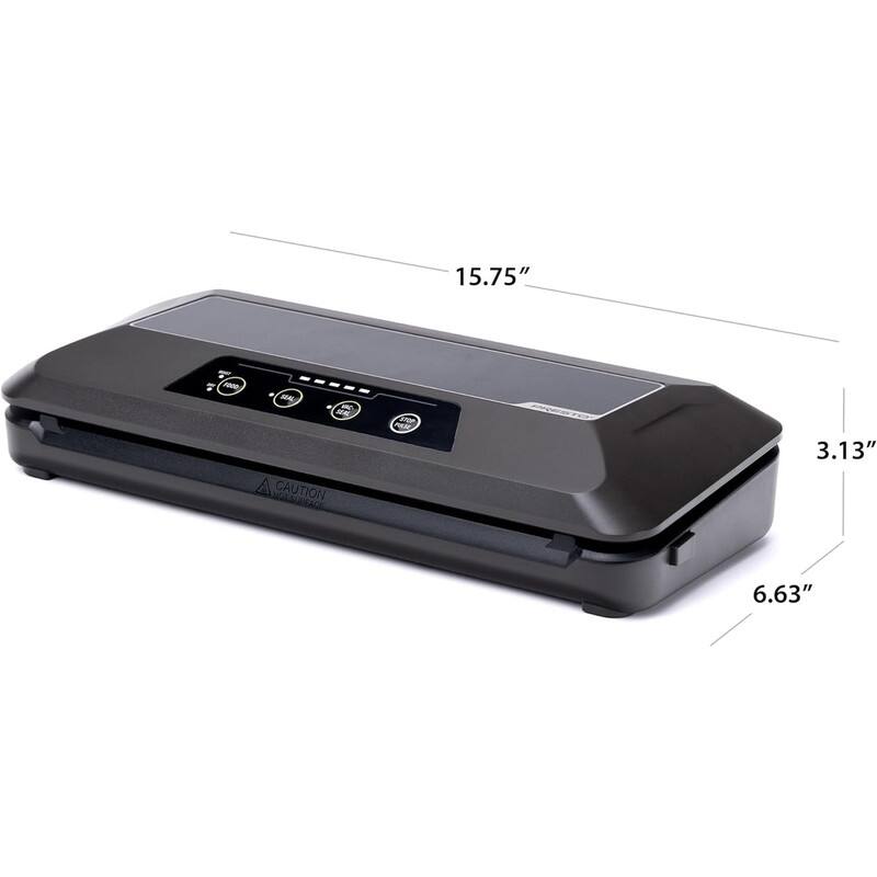 Presto 05622 Fresh Daddy Automatic Electric Vaccum Sealer