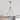 Daniela Natural Wood and Antique Black Metal Bubble Glass Chandelier