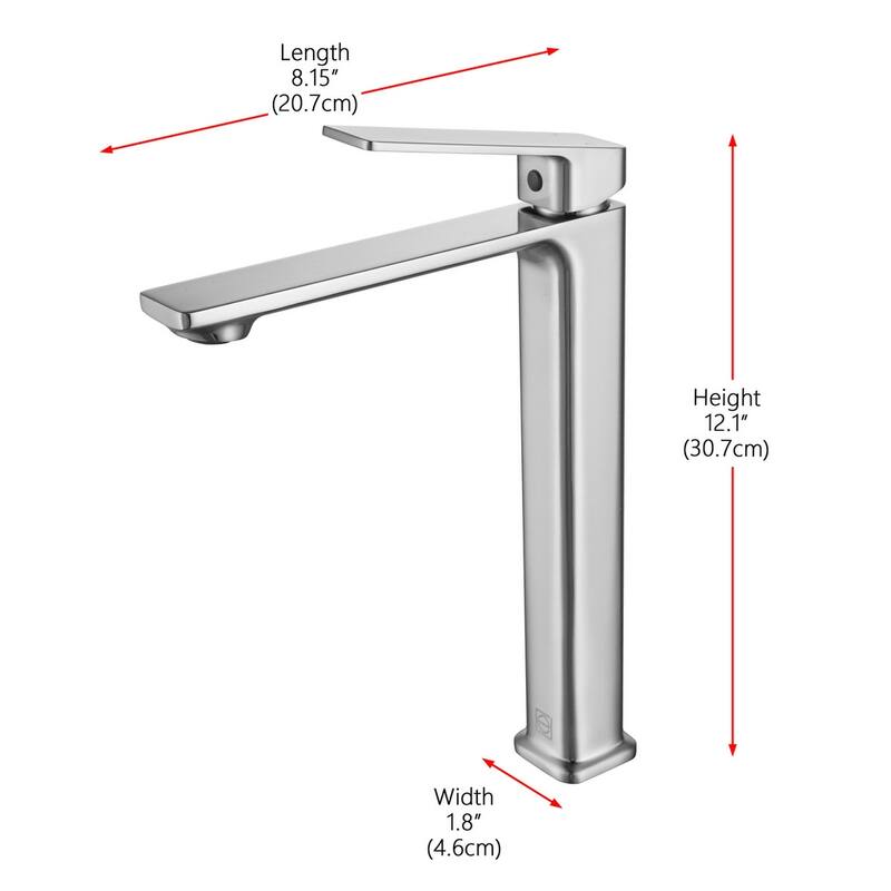 Elegant Lighting FAV-1005 Lena 1.5 GPM Vessel Single Hole Bathroom