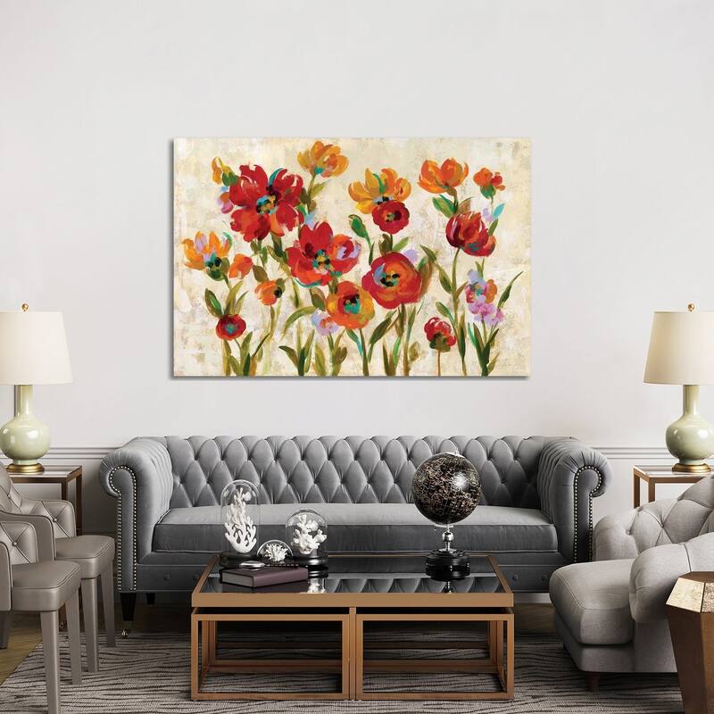 iCanvas "July In The Garden I" by Silvia Vassileva Canvas Print