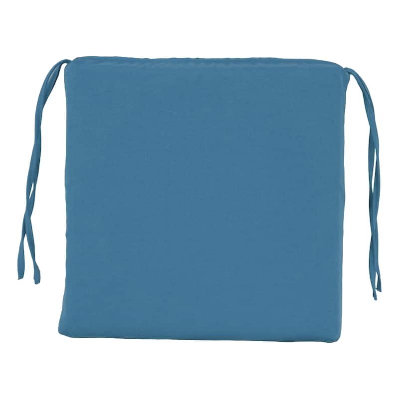 16-inch Square Indoor Twill Chair Cushions (Set of 2 or 4) - 16 x 16
