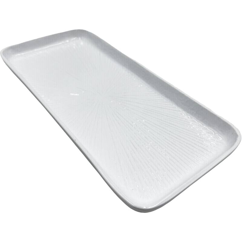 Decorative Handmade Aluminum Modern Square Tray