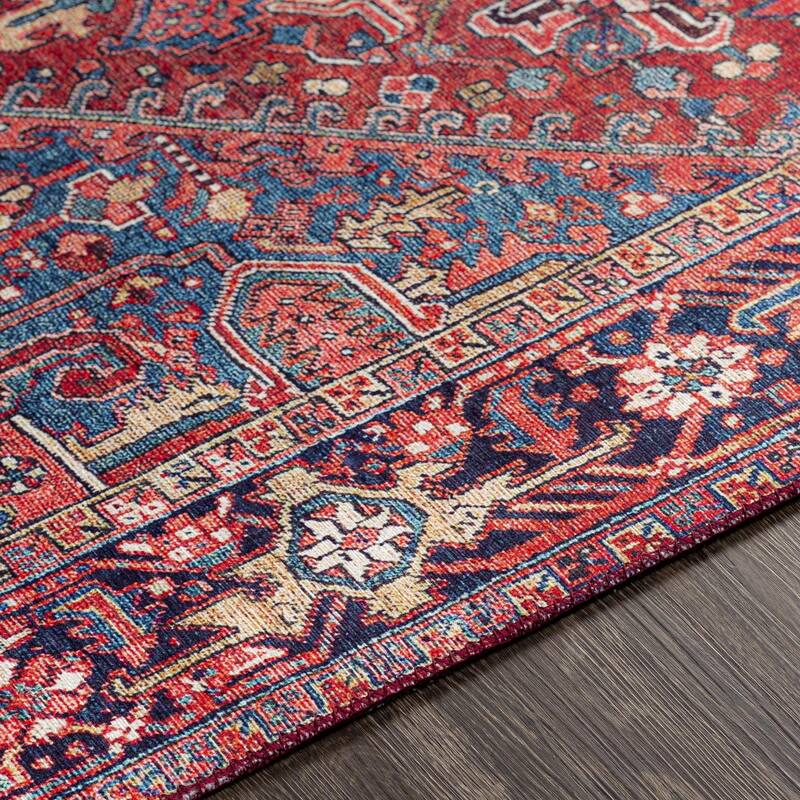 Livabliss Iris Updated Traditional Medallion Area Rug
