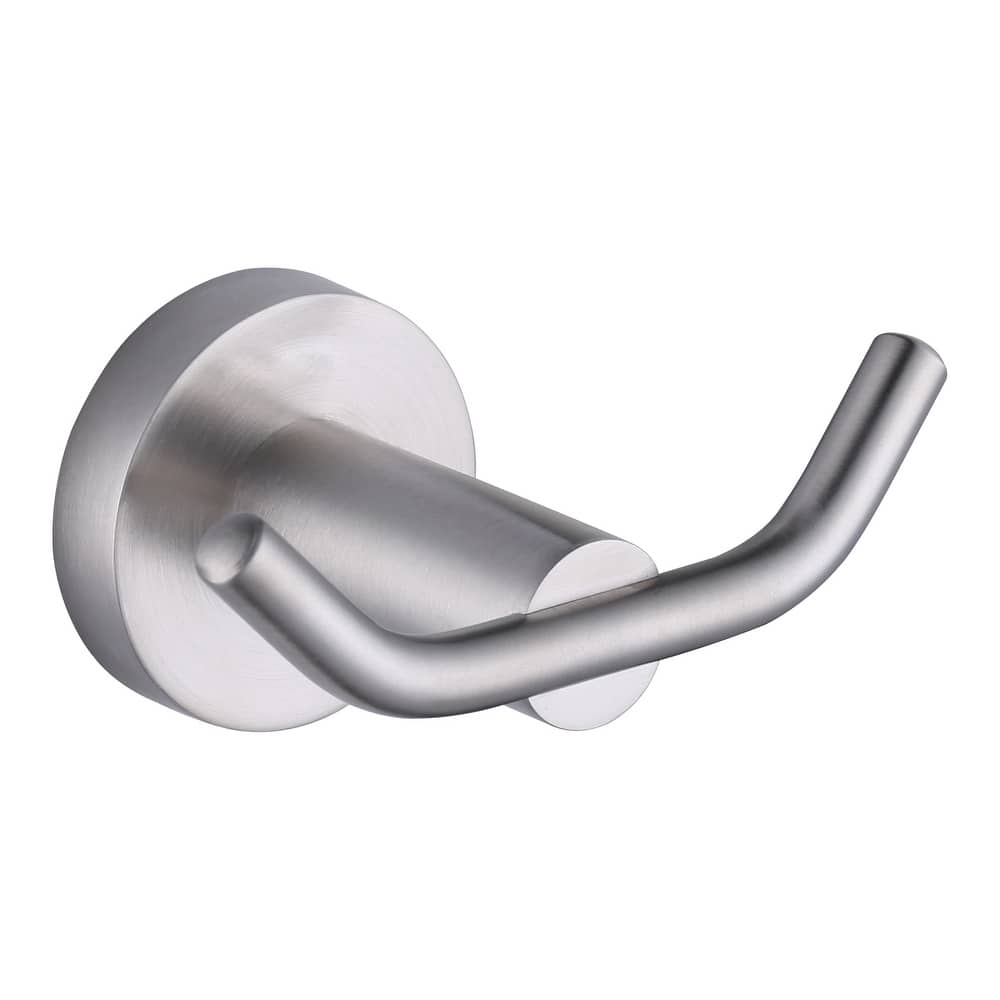 WOWOW Knob-Hook Double Robe/Towel Hook 1-Pieces